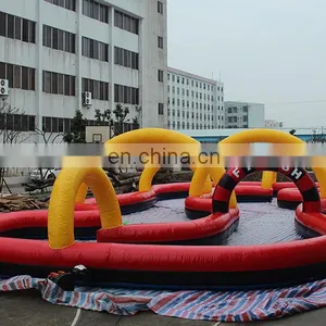 Mini Kids RC Car go Kart Racing Sport Game Inflatable Race Track thumbnail-2