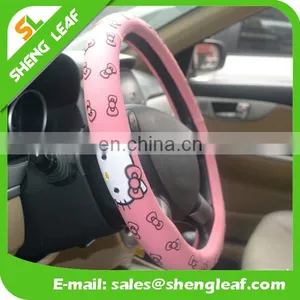 Eco Friendly Customize Design Soft Silicone Car Steering Wheel Cover for Girls thumbnail-5