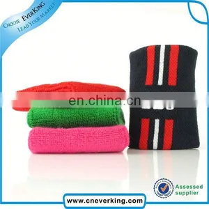 2015 New Arrival Custom Terry Cotton Wristband With Zipper Holder thumbnail-2