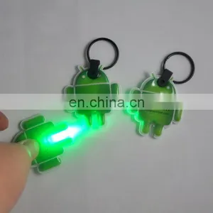 Christmas Decoration High Quality Cheap Promotion PVC Custom Promotional Keychain thumbnail-6
