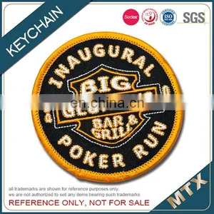 Embroidered Brand Logo Custom Embroidery Patches Sew on / Iron for Clothing thumbnail-6