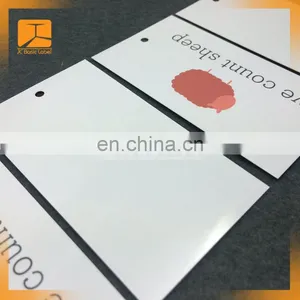 Hot Sale Custom Different Shape Paper Cardboard Hang Tag Die Cut Swing Tag thumbnail-2