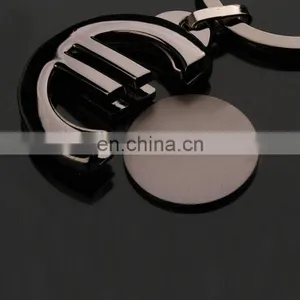 Letter Shape Coin Holder Keychain thumbnail-3