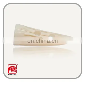 Nickle Free Customized 4CM or 4.5CM Shinny Invory Color Resin Polyester Toggle Used In Europe thumbnail-1
