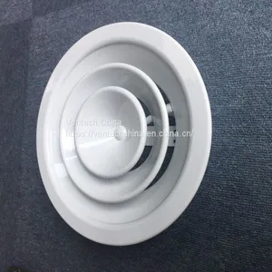 Aluminum Round Air Conditioning Diffusers Ceiling Factory thumbnail-4