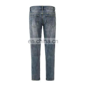 DiZNEW Mens Brand Fabrics Jeans Denim Selvedge Stretch Skinny Fit Super Fly Jeans thumbnail-2