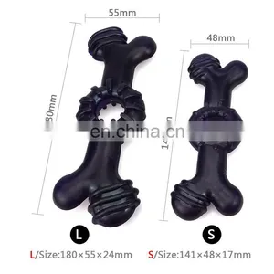 Hot Selling Bone Shape Toy TPR Non-toxic and Durable Chew Toy Factory Price Small Dog Toys thumbnail-4