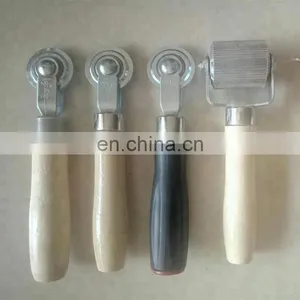 Wooden Handle and Steel Head Ball Bearing Stitcher for Tyre Tire Patch Repair Tools thumbnail-5