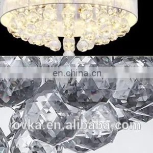 Becomes Invisible Light Led Crystal Ceiling Fan Light Minimalist Modern Living Room Chandelier Dining Bedroom Fan Fan Lights thumbnail-5