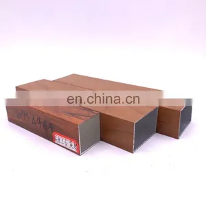 Shengxin Wood Grain Aluminum Tube 6063 T6 for Building and Decoration thumbnail-2