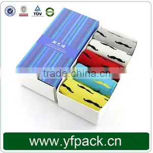 Folding Paper Socks Box/socks Packaging Box/paper Box for Socks Printing Wholesale thumbnail-3