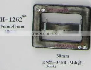 Polyester Dyed Brushed With Laser Logo Buckle thumbnail-1