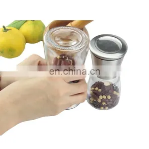 Best Selling Salt And Pepper Grinder Set Adjustable Ceramic Spice Grinder thumbnail-5