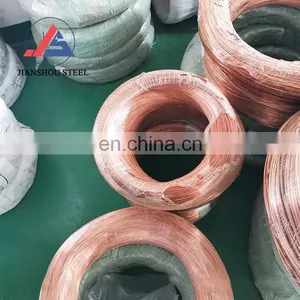 China Factory C11000 C1100 T2 Wire Copper 1mm 1.5mm Diameter Copper Wire Price per Meter thumbnail-4
