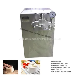 High Pressure Homogenizer Machine for Milk Industrial Milk Homogenizing Machine thumbnail-4