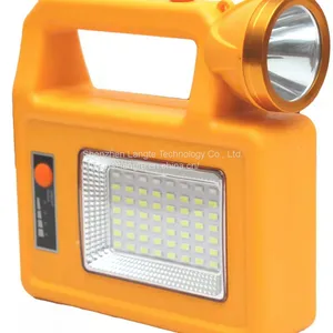 Portable Solar Light Multi-function Dimming Red and Blue Flash China thumbnail-2