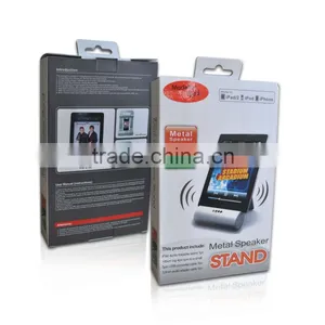 Colorful Foldable Metal Speaker Stand for Iphone4/ipad2 thumbnail-1
