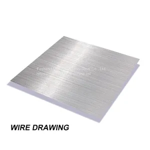 China Stainless Steel Sheet Brushed Hairline Finish Stainless Steel Sheet 316L 316 304 304L 430 201 202 Stainless Steel Sheet thumbnail-3