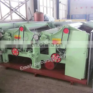 Factory Supply Waste Textile Scrap Opening Machine Cotton Yarn Making Machine Fabric Waste Cloth Recycling Machine thumbnail-3