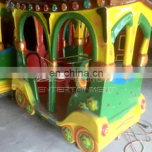 Commercial Funfair Amusement Game Machine Cheap Amusement Park Tourist Track Train Rides for Sale thumbnail-3