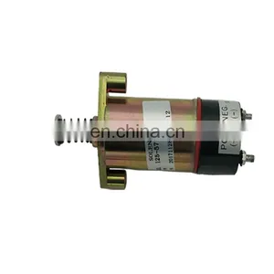 12V Flameout Solenoid Valve 125-5773 For Diesel Engine thumbnail-1