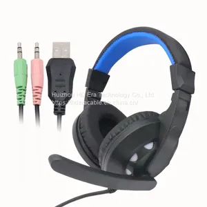 Gaming Headset Headband Earphone Surround Stereo Headphone With Mic Headphones HD812 thumbnail-1