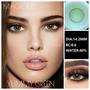 Hallolovely Wholesale Yummy Natural Hidrocor Eye Contact Lens Color thumbnail-1
