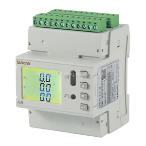 ADW210 RS485 Modbus-RTU Mearsure Up to 4 Circuit 3 Phase Iot Energy Smart Electric Power Meter thumbnail-1