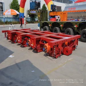 Large Cargo Transport Semi-trailer Large Item Transport Vehicle Multi Axle Semi-trailer thumbnail-4