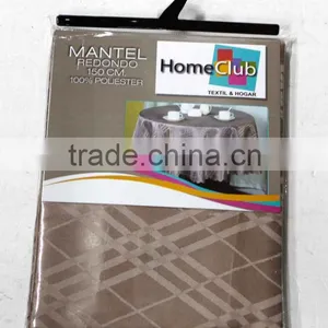100% Polyester Cheap Wholesale Custom Table Cloth thumbnail-1