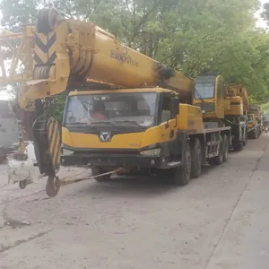 Used Truck Crane 80 Tons Stc800s Original Made in China for the Used Mobile Crane With Good Performance thumbnail-3