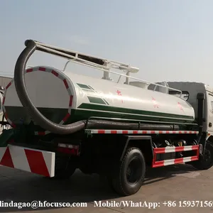 Sewage Suction Truck ,8 × 4 Sewage Suction Vacuum Tank Truck,Sewage Dredging & Cleaning Tank Truck for Wastewater Rainwater Sewage Sludge thumbnail-1