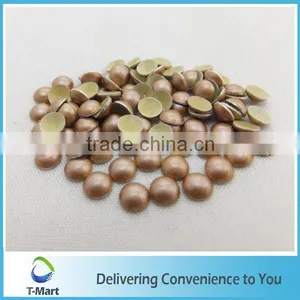 Milk Color Hot Fix Metal Rhinestuds thumbnail-6