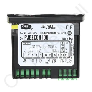 Italy CAREL Refrigeration Three-output 115V Temperature Controller PJEZC0H100 thumbnail-2