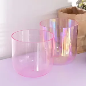 Wholesale 3/4th Octave Sound Healing Bowls Design Crystal Singing Bowl Crystal Grail 440/432Hz thumbnail-3