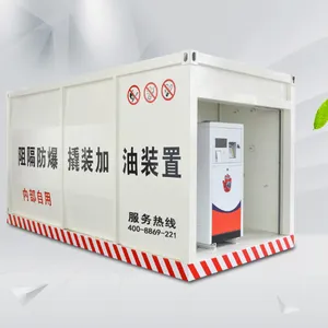 Skid-mounted Gas Station Explosion-proof Barrier Diesel Gasoline Skid-mounted Refueling Machine Mobile Device thumbnail-2