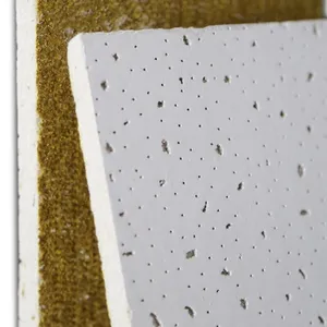 Mineral Fiber Acoustic Ceiling/Mineral Wool Ceiling Tiles /Mineral Fiber Panel thumbnail-2