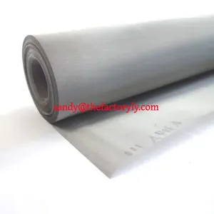 46 60 Mesh 0.25mm 1855mm 1900mm Round Plain Twill Weave Pure Nickel Wire Mesh for Green Hydrogen thumbnail-3
