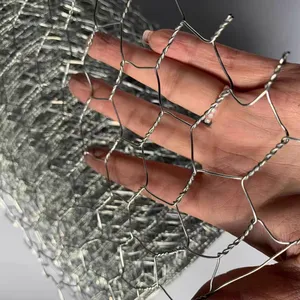 Chicken Wire Netting Galvanized Wire Mesh Hexagonal for Poultry Garden Fencing Barrier Factory Direct thumbnail-3
