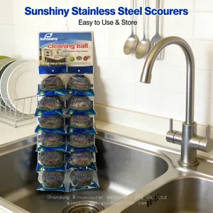 Custom Stainless Steel Scourer Corrosion-Resistant Steel Scrubber thumbnail-3