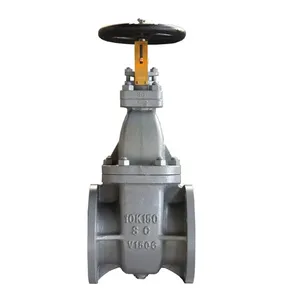 JIS Cast Iron FC200 Marine Flange Gate Valve F7363 20K 10K 5K Cast Steel Non Rising Stem Gate Valve thumbnail-6