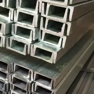 Steel Channel＆U Channel，Q235B, Q355B, S235JR, S355JR, SS400, A36, ST37-2, ST52-3 thumbnail-3