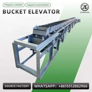 Heavy Duty Chain Bucket Elevator Conveyor Industrial Bulk Material Handling Equipment thumbnail-5