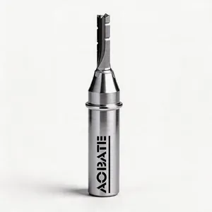 TCT Straight Router Bit 12.7mm Shank 2 Flute for CNC Woodworking Milling Engraving - AOMJNG thumbnail-3
