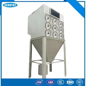 Vertical Cartridge Dust Collector Factory Custom Industrial Air Purification Dust Extractor thumbnail-4
