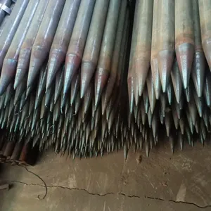 Hot Rolled Advanced Small Conduit Soil Nail Steel Pipe 108 Pointed Punched Grouting Pipe Slope Support Tunnel thumbnail-6