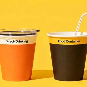 Large-sized Thick Disposable Paper Cup thumbnail-1