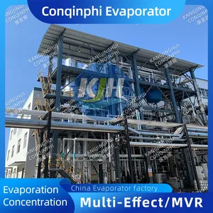 Three-Effect Continuous Evaporation Crystallizer Double Jacket Heating 2000L H Capacity Standard Compliant thumbnail-4