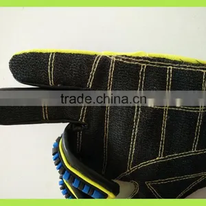 Oil and Gas Industrial Gloves Heavy Duty Impact Oil Field Gloves Protection Anti Cut Oil Gloves thumbnail-4