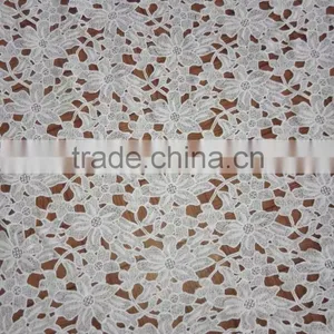 2016 Embroidery Lace Milk Silk Fabric Polyester Lace Fabric for Making Dress thumbnail-2